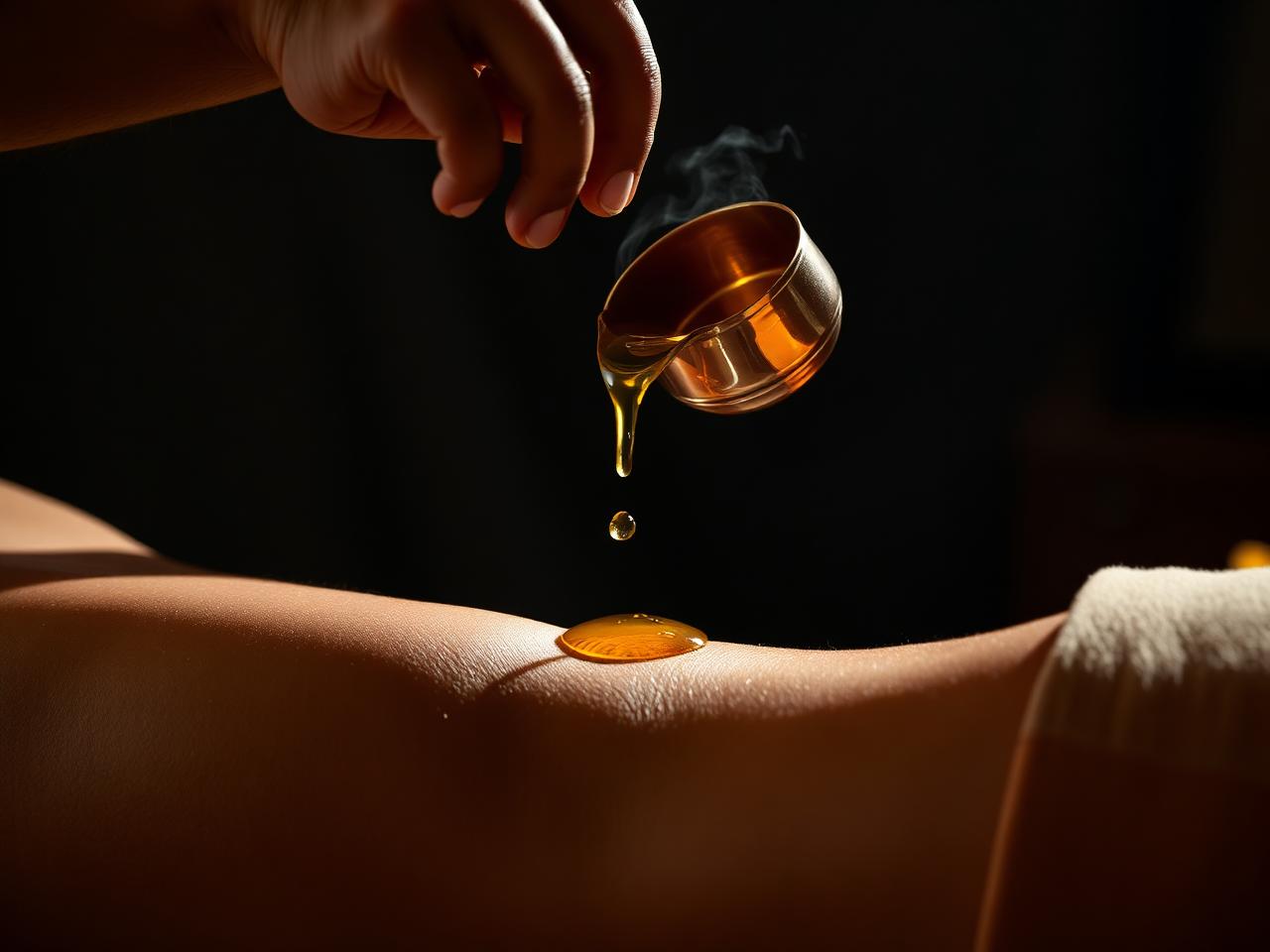 Ayurvedic sports oil therapy
